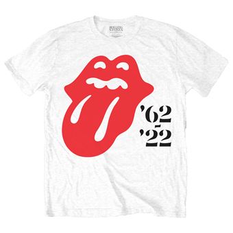 T-Shirt Unisex The Rolling Stones 62-22 Blanc