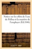 Notice sur les effets de l'eau de Pullna et la manière de l'employer