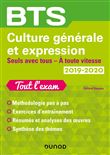 BTS Culture générale et Expression 2019/2020 - Seuls avec tous/A toute vitesse