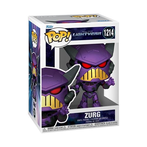 Figurine Funko Pop! N°1214 - Buzz L'eclair - Zurg État correct -  reconditionné disponible sur Fnac