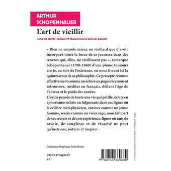 L'art de vieillir