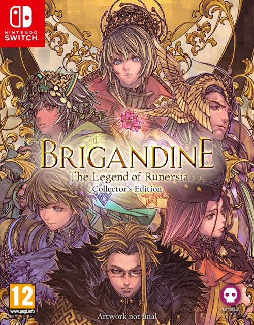 Brigandine The Legend Of Runersia Collector's Edition (Nintendo Switch)