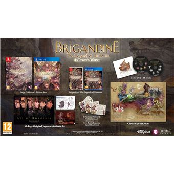 Brigandine Legend of Runersia Collector's Edition Nintendo Switch