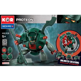 その他 KOR Geomag Proteon Swomp (103 Pieces) Geomag Kor Proteon Swomp Transformer - 103 Piece Creative