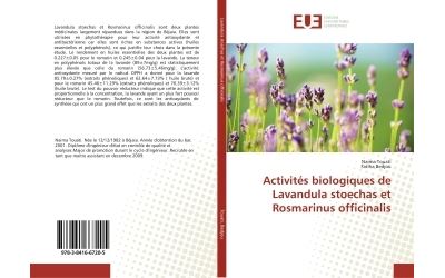 Activités biologiques de Lavandula stoechas et Rosmarinus officinalis