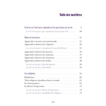 La vie expliquée aux enfants mais aussi aux adultes (Illustrée)