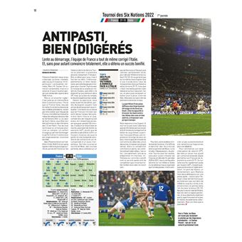 Les 10 Grands Chelems du XV de France