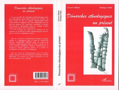 Demarches ethnologiques au present - Gérard Althabe - broché