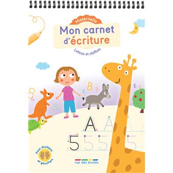Mon carnet d'écriture - Maternelle