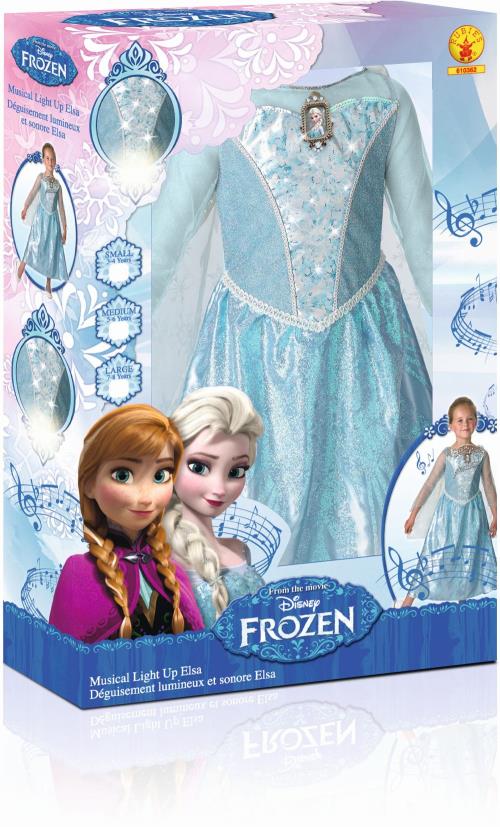 Déguisement Musical et Lumineux Elsa Frozen La Reine des Neiges
