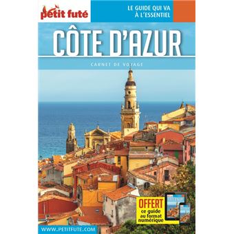 Guide Côte d'Azur 2021 Carnet Petit Futé