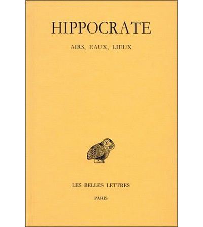 Tome II, 2e partie : Airs, eaux, lieux