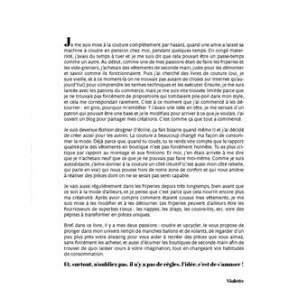 La garde-robe de Violette Tannenbaum