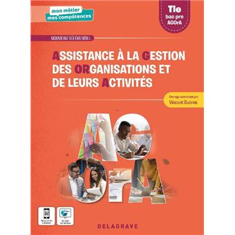 Assistance à la gestion des organisations et de leurs activités (AGOrA) Tle Bac Pro (2022) - Pochette élève