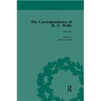 The Correspondence of H G Wells Vol 1