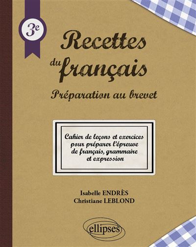 Recettes du français au brevet