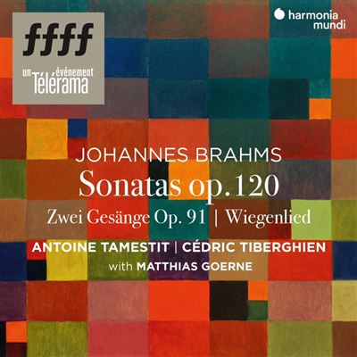 Brahms: Viola Sonatas Opus 120 Zwei Gesänge Opus 91