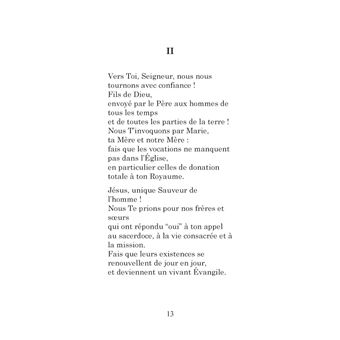 Prières pour les vocations