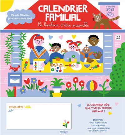 Calendrier Solde 2023 Calendrier Familial. Le Bonheur D'être Ensemble - 2022-2023 - Dernier Livre  De Véronique Anderson - Précommande & Date De Sortie | Fnac