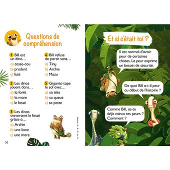 GIGANTOSAURUS - Premières lectures - CP niv 1 - Bill et le fossé