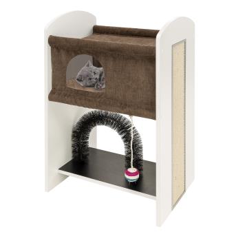 8 31 Sur Arbre A Chat Original Ferplast Leo Panier Ou Mobilier Pour Chat Achat Prix Fnac