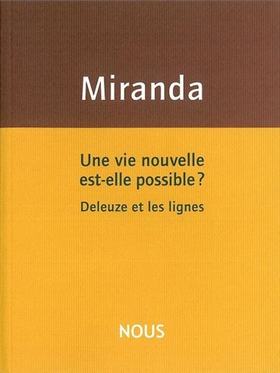 Une vie nouvelle est-elle possible ? - Luis De Miranda - broché
