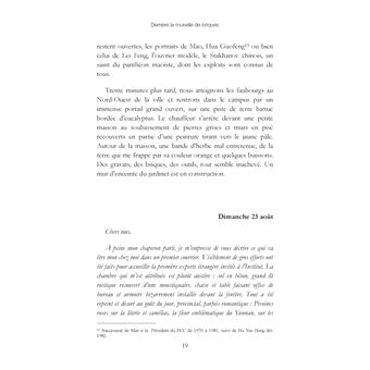 Derrière la muraille de briques