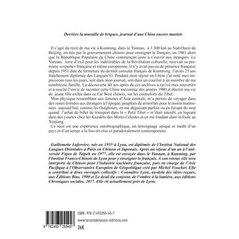 Derrière la muraille de briques