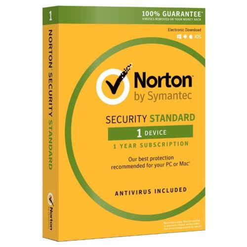Norton Security Standard 1 Gebr. 1 App. 1 Jaar Attach Mix
