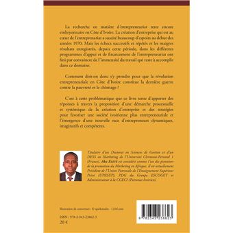 La problématique de l'entrepreneuriat en Côte d'Ivoire