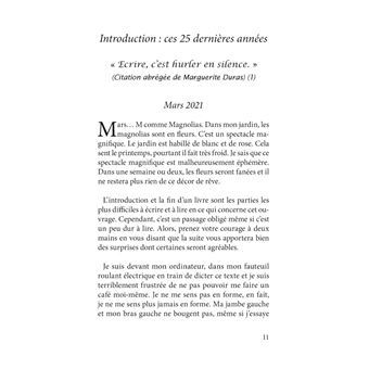 La trace de mon passage sur terre