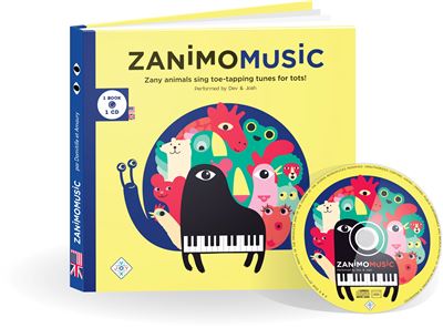 Zanimomusic en anglais (1 livre et 1 CD)