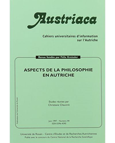 Aspects de la philosophie en autriche