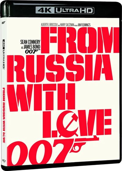 Bons baisers de Russie en 4K Ultra HD, Blu-ray, DVD