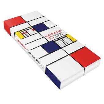 Mondrian colored pencils - 1