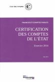 Certification des comptes de l'état - Finances et comptes publics