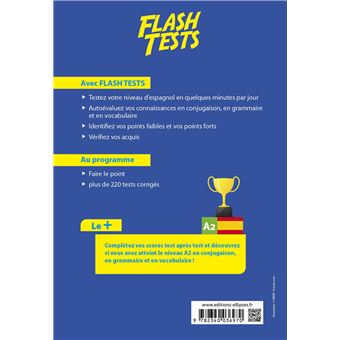 Espagnol Flash Tests A2 - Testez votre niveau d'espagnol !