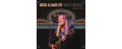 Gregg Allman live Back to Macon GA