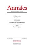 Annales. Histoire Sciences Sociales, n° 2/2021 - Méditerrané