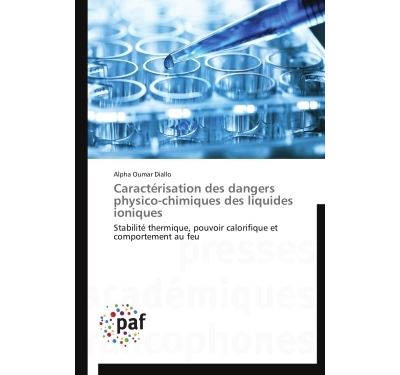 Caracterisation des dangers physico-chimiques des liquides i
