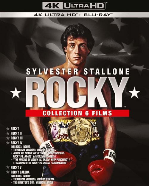 Rocky en 4K, Blu-ray et DVD