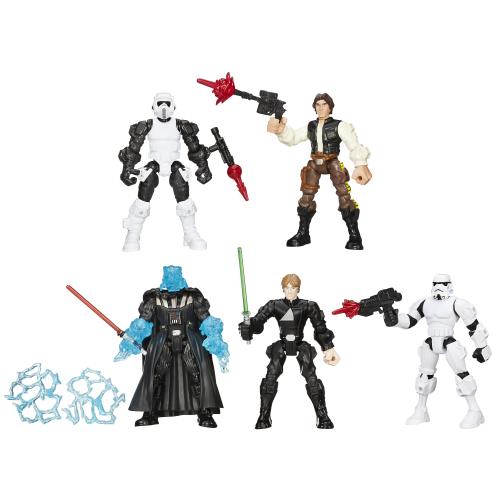 Multi Pack Figurine Star Wars 7 Hero Mashers