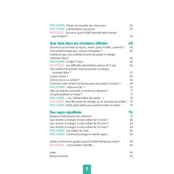 Questions / Réponses autour de l'alimentation 0-3 ans