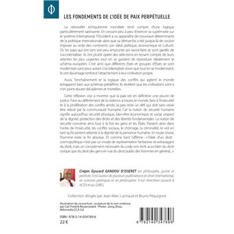 Les fondements de l'idée de paix perpétuelle