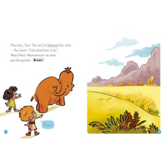 Bienvenue en caverne préhistorique - Pas de mammouth à la cantine ! GS/CP 5/6 ans