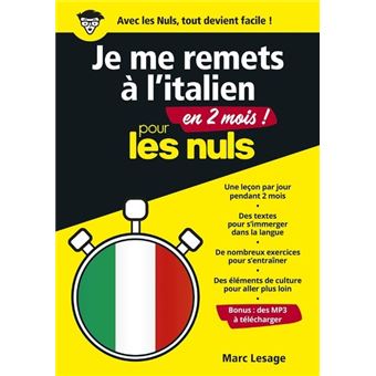 Pour les nulsJe me remets à l'italien en 2 mois