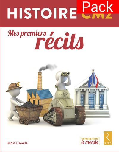 Pack de 6 livrets élève Mes premiers récits CM2 - Benoît Falaize - Coffret
