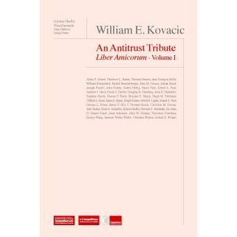 William E. Kovacic : An Antitrust Tribute