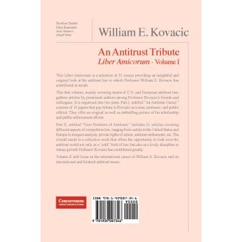 William E. Kovacic : An Antitrust Tribute