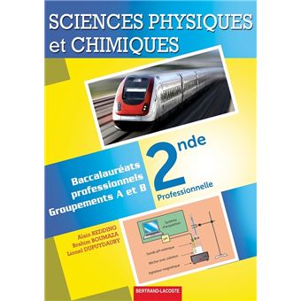 Sciences Physiques Et Chimiques 2nde Pro Groupements A Et B - Broché ...